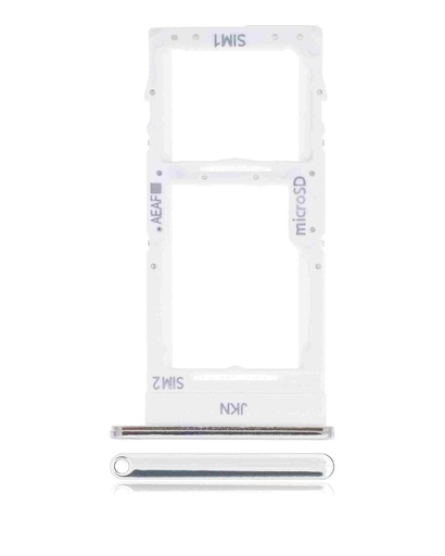 Tiroir Double SIM pour SAMSUNG A51 5G - A516 2019 - Prism Crush White