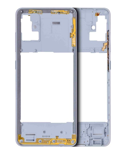 Châssis central pour SAMSUNG A51 4G - A515 2019 - Prism Crush White