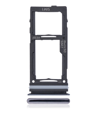 Tiroir Double SIM pour SAMSUNG A52 4G A525 2021 - 5G A526 2021 - A52S 5G A528 2021 - Awesome Black