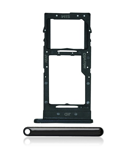 Tiroir Double SIM pour SAMSUNG A51 5G A516 2020 - Prism Cube Black