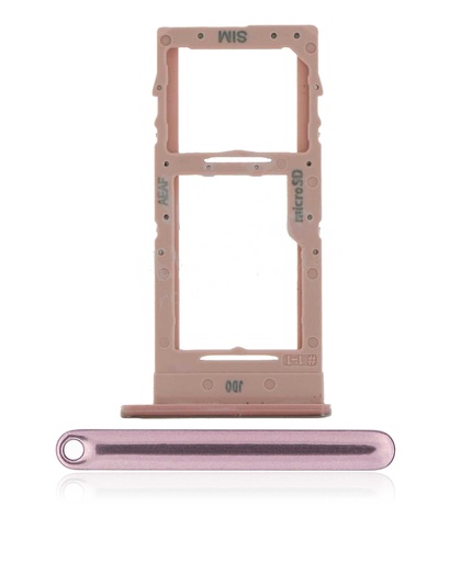 Tiroir Double SIM pour SAMSUNG A51 5G A516 2020 - Prism Cube Pink