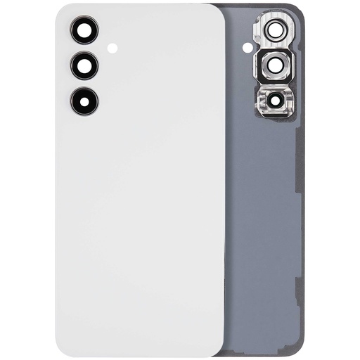 [107082139526] Vitre arrière avec lentille caméra compatible Samsung Galaxy A54 5G A546 2023 - Aftermarket Plus - Blanc