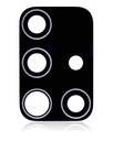 Lot de 10 lentilles caméra arrière - verre seul avec adhésif - pour SAMSUNG A51 5G - A516 2020