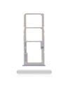 Tiroir Double SIM pour SAMSUNG A51 4G - A515 2019 - Prism Crush White