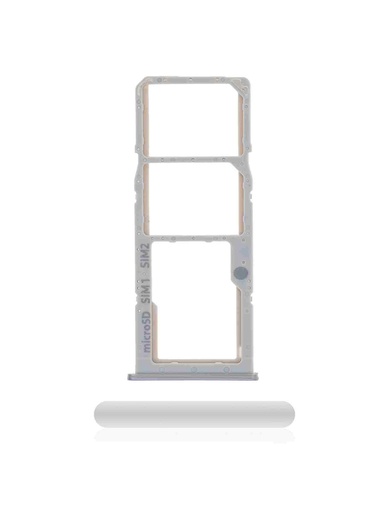 Tiroir Double SIM pour SAMSUNG A51 4G - A515 2019 - Prism Crush White