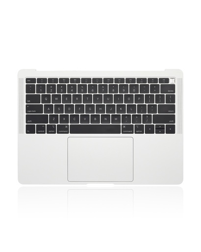 Top case avec clavier AZERTY rétroéclairé pour MacBook Air 13" Retina A1932 - Fin 2018 - Début 2019 - Milieu 2019 - Silver