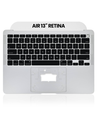 [6776.5401] Top case avec clavier AZERTY pour MacBook Air 13" Retina A2179 - Début 2020 - Argent