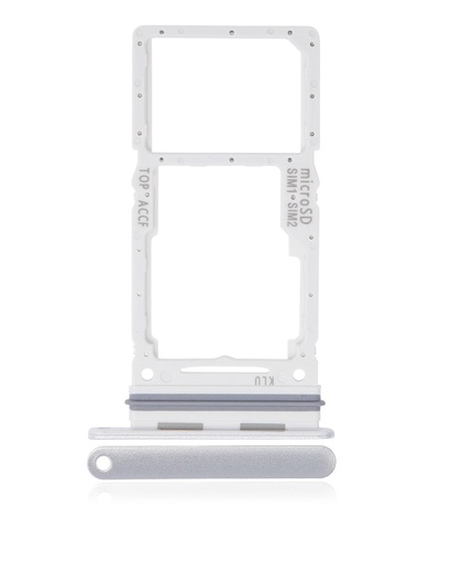 [107082111233] Tiroir SIM double compatible Samsung Galaxy A33 5G A336 2022 - Blanc