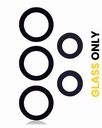 Lentille caméra arrière - Verre seul avec adhésif - pour SAMSUNG A32 - A325 2021 et A32 5G - A326 2021 - Aftermarket Plus