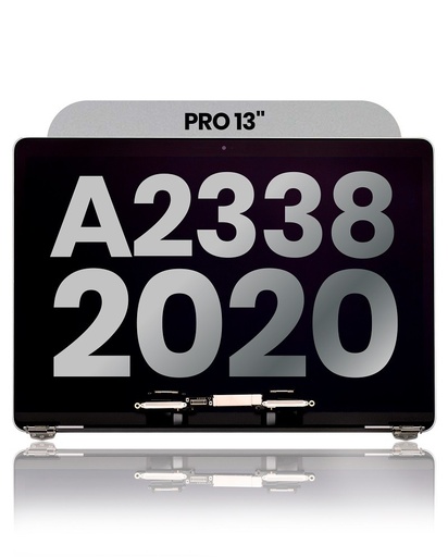 Bloc écran COMPLET pour MacBook Pro 13" M1 - A2338 EMC 3578 - 2020 - Pulled Grade A - Gris Sidéral