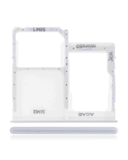 Tiroir SIM compatible SAMSUNG A31 - A315 2020 - Prism Crush White