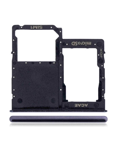 Tiroir SIM compatible SAMSUNG A31 - A315 2020 - Prism Crush Black