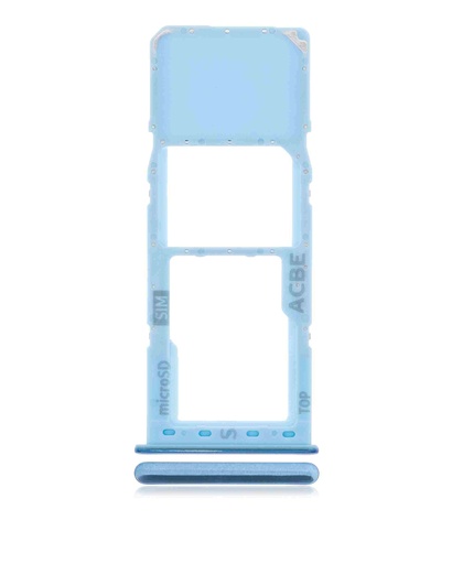 Tiroir SIM compatible SAMSUNG A32 - A325 2021 - Bleu