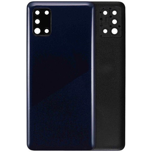 Vitre arrière avec lentille caméra pour SAMSUNG A31 - A315 2020 - Aftermarket Plus - Prism Crush Blue