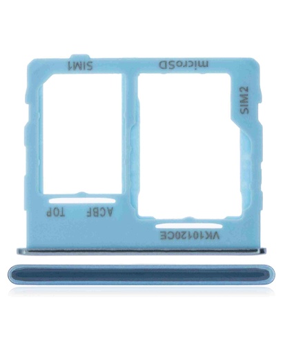 Tiroir Double SIM pour SAMSUNG A32 5G - A326 2021 - Bleu