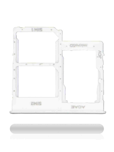 Tiroir Double SIM pour SAMSUNG A31 - A315 2020 - Prism Crush White