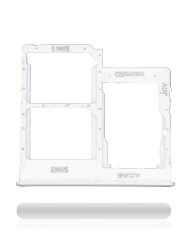 Tiroir Double SIM compatible SAMSUNG A31 - A315 2020 - Prism Crush White