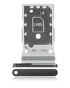 Tiroir Double SIM pour SAMSUNG S21 FE 5G - Noir