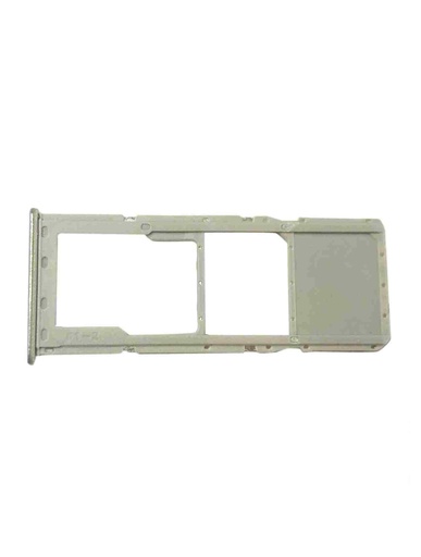 Tiroir SIM pour SAMSUNG A20 - A205 2019 - A30 - A305 2019 et A50 - A505 2019 - Argent