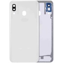 Vitre arrière avec lentille caméra pour SAMSUNG A30 - A305 2019 - Aftermarket Plus - Blanc