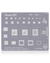 Stencil pochoir de rebillage pour SAMSUNG S20 5G - S20 Plus 5G - S20 Ultra 5G - S20 FE 5G - Qianli QS82