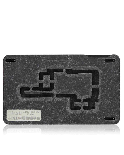 Plateforme de rebillage middle frame pour iPhone 13 - 13 Mini - 13 Pro - 13 Pro Max - Qianli