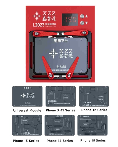 Table de chauffe intelligente pour iPhone X à 15 Pro Max - XinZhiZao