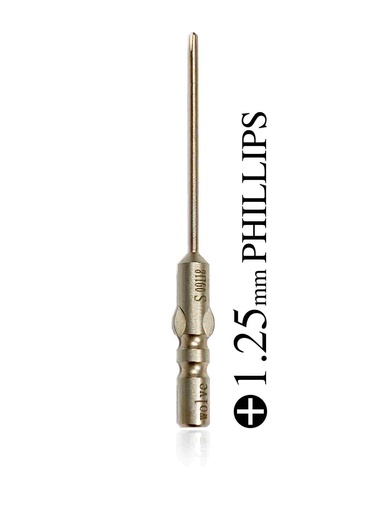 Embout original tournevis multifonction Phillips - 1,5 x 25 mm - Série Wolve