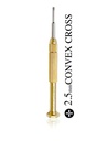 Tournevis Cruciforme convexe 3D 2,5 mm - Série Wolve