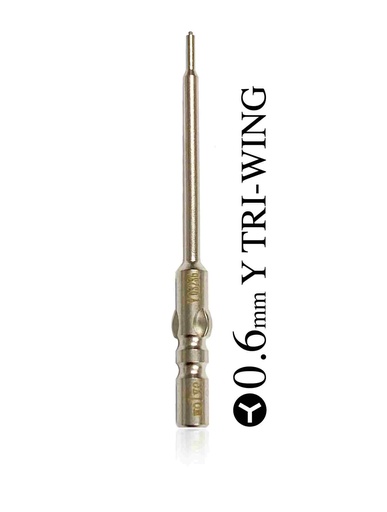 Embout original pour tournevis Y Tri-Wing Tip 0,6 mm - Série Wolve