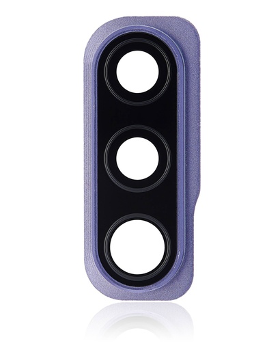 [107082023340] Vitre caméra arrière avec châssis pour SAMSUNG A50S A507 2019 - Prism Crush Violet