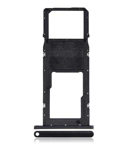 Tiroir SIM pour SAMSUNG A02S A025 2020 - A03 A035 2021 - Noir