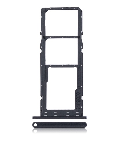 Tiroir Double SIM pour SAMSUNG A02S A025 2020 - A03 A035 2021 - Noir