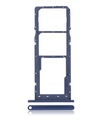 Tiroir Double SIM pour SAMSUNG A02S A025 2020 - A03 A035 2021 - Bleu