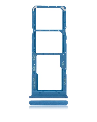 Tiroir Double SIM pour SAMSUNG A02 A022 2020 - Bleu