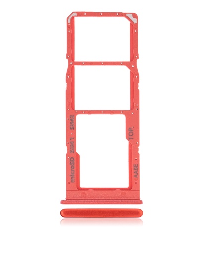 Tiroir Double SIM pour SAMSUNG A02 A022 2020 - Rouge