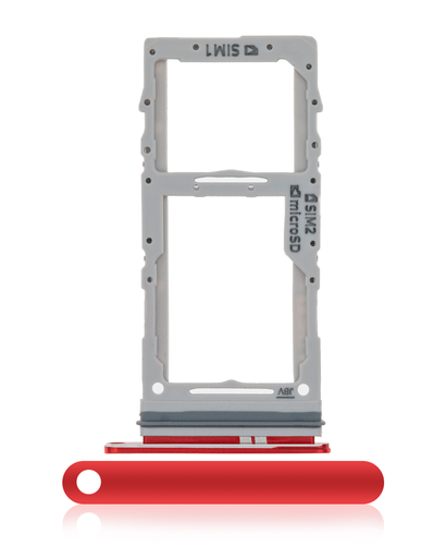 Tiroir Double SIM pour SAMSUNG S20 - S20 Plus - S20 Ultra 5G - Cosmic Red
