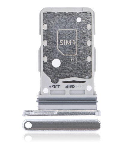Tiroir Double SIM pour SAMSUNG S21 Ultra - Phantom Silver