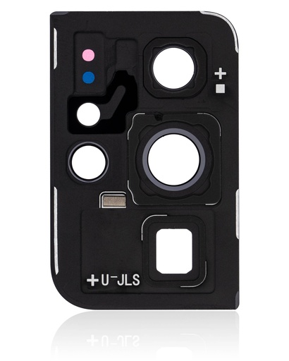Vitre caméra arrière avec châssis pour SAMSUNG S21 Ultra - Phantom Black