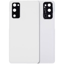 Vitre arrière avec lentille caméra pour SAMSUNG S20 FE 5G - Aftermarket Plus - Cloud White