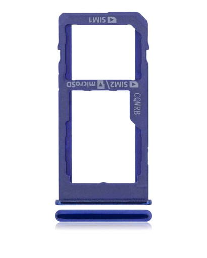 Tiroir Double SIM pour samsung A60 - océan bleu