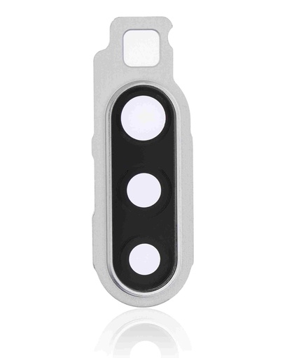 Lentille caméra arrière avec anneau pour SAMSUNG A90 5G - A908 2019 - Blanc