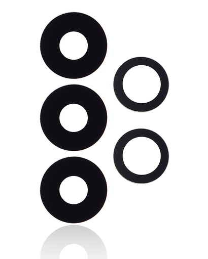 Ensemble 5 pièces Lentilles caméra arrière - verre seul avec adhésif pour SAMSUNG A13 - A135 2022