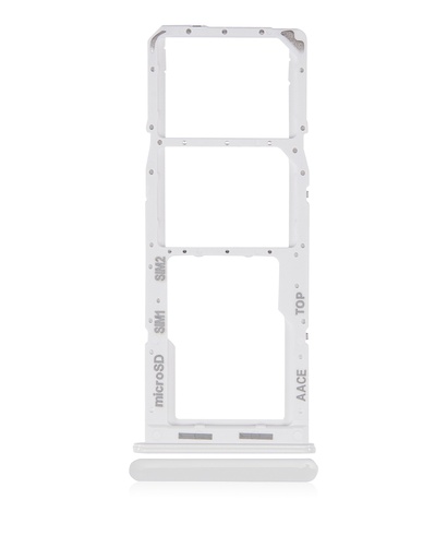 Tiroir Double SIM compatible SAMSUNG A13 A135 2022 - Blanc