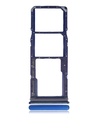 Tiroir Double SIM pour SAMSUNG A9 - A920 2018 - Bleu Limonade
