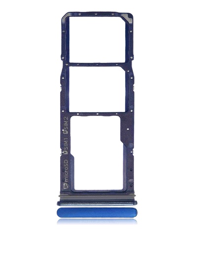 Tiroir Double SIM pour SAMSUNG A9 - A920 2018 - Bleu Limonade
