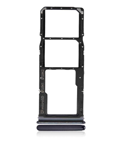 Tiroir Double SIM pour SAMSUNG A9 - A920 2018 - Noir Caviar