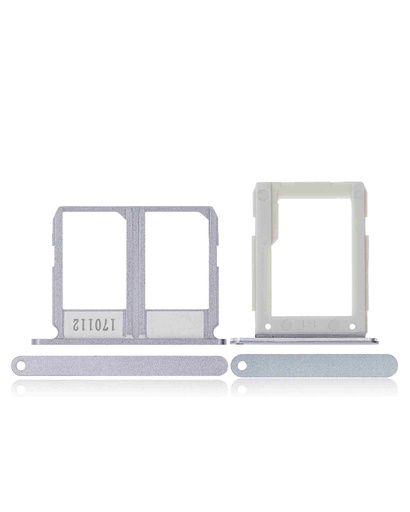 Tiroir Double SIM pour SAMSUNG A9 Pro - A910 2016 - Noir - 2 pièces