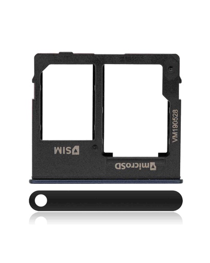 Tiroir SIM pour SAMSUNG A10e - A102 2019 - Noir