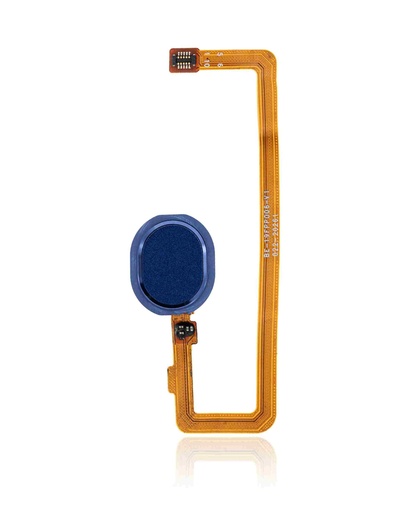 Lecteur d'empreintes digitales avec nappe pour SAMSUNG A10s - A107 2019 - Bleu